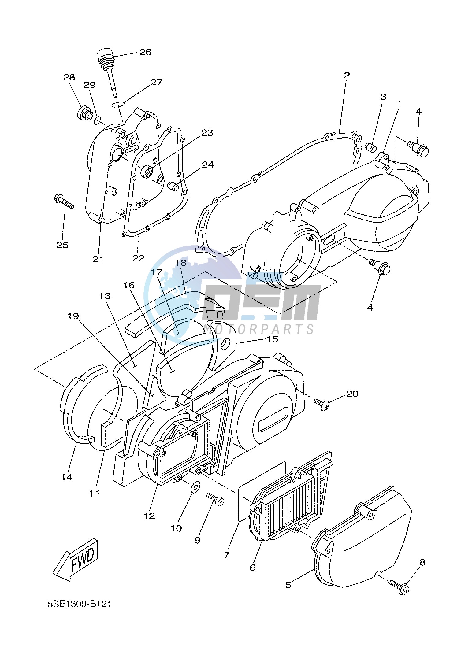 CRANKCASE COVER 1