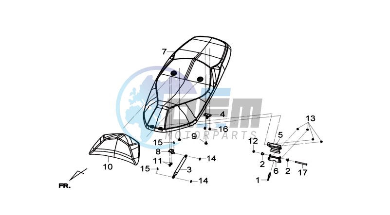 BUDDY SEAT REAR CARRIER