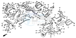 ST1100A drawing COWL