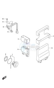 DF 115A drawing PTT Switch/Engine Control Unit