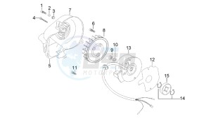 SR 50 Air 1997-2001 drawing Flywheel