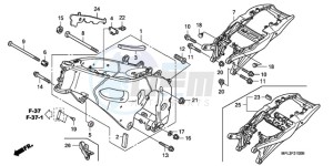 CBR1000RR9 KO / HRC MK drawing FRAME BODY