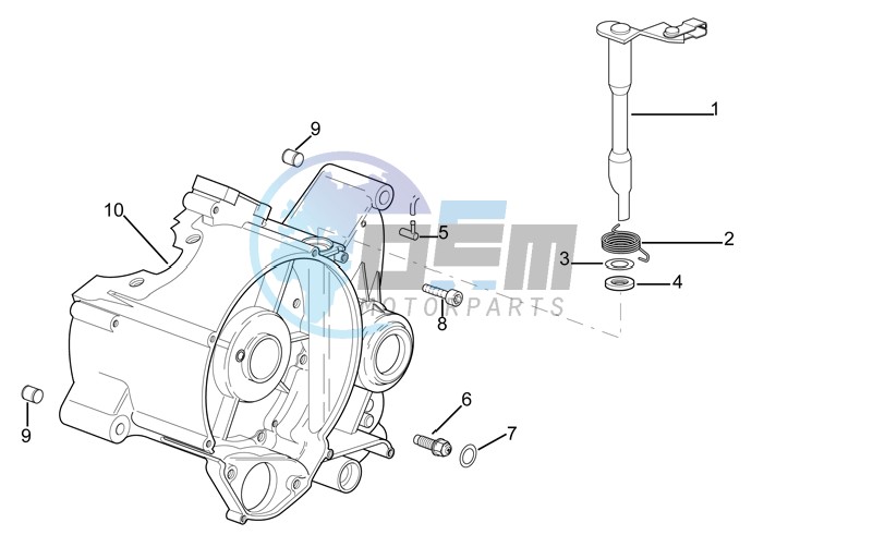 Right crankcase