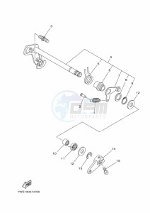 MT-07 MTN690 (BTK7) drawing SHIFT SHAFT