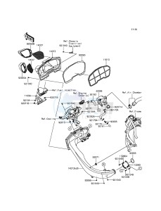 NINJA H2R ZX1000PFF EU drawing Air Cleaner