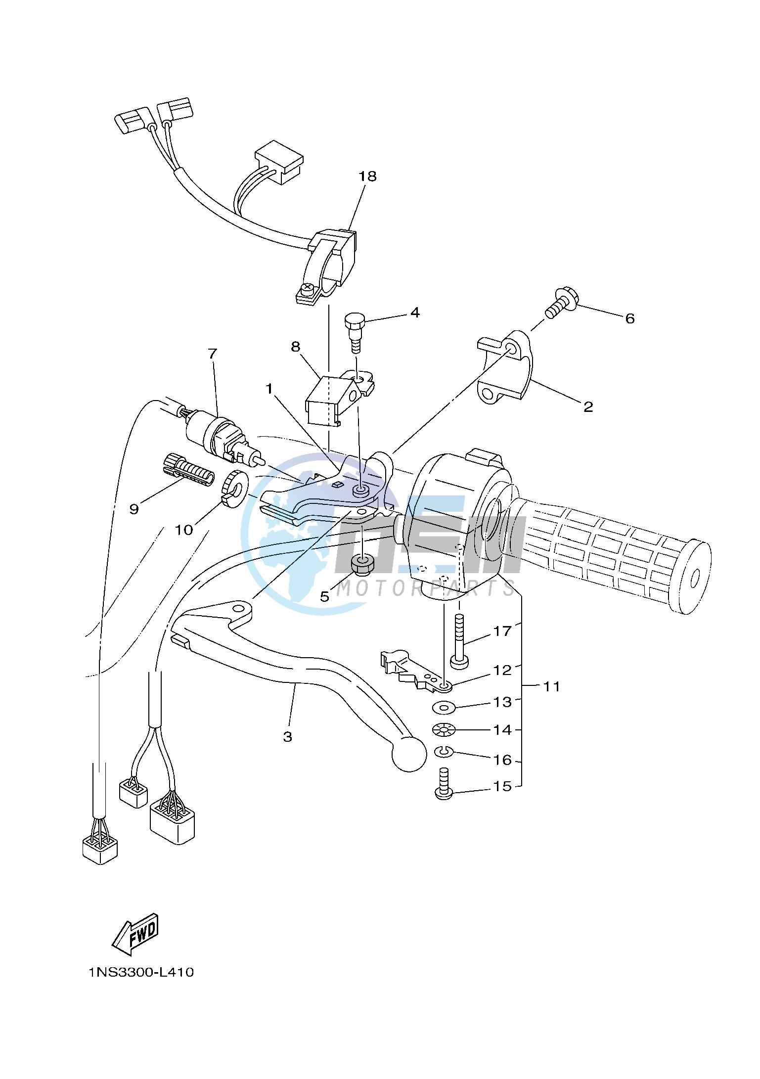 HANDLE SWITCH & LEVER