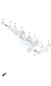 DF 9.9A drawing Throttle Control w/Remote Control