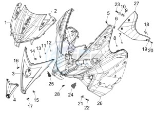 Nexus 250 e3 drawing Front shield