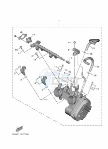 YXE850EN YX85EPAN (BANP) drawing THROTTLE BODY ASSY 1