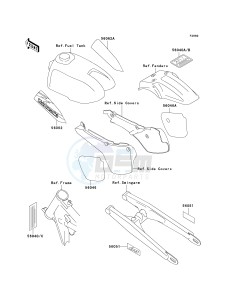 KX 60 [KX60] (B15-B19) [KX60] drawing LABELS-- KX60-B15- -