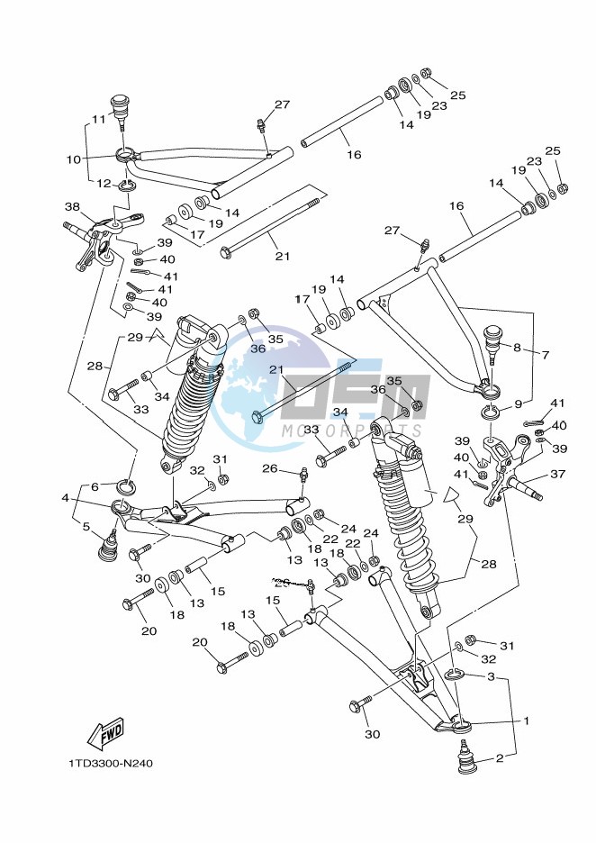 FRONT SUSPENSION & WHEEL