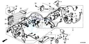 TRX420FA6H Europe Direct - (ED) drawing WIRE HARNESS