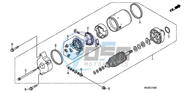 STARTING MOTOR