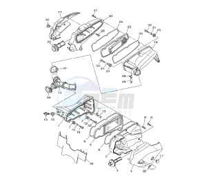 YP MAJESTY ABS 400 drawing INTAKE