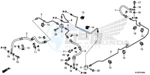 SXS700M2H Europe Direct - (ED) drawing BRAKE PIPE