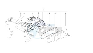 VARIANT SPORT - 50 CC VTHSBA00 2T drawing INTAKE