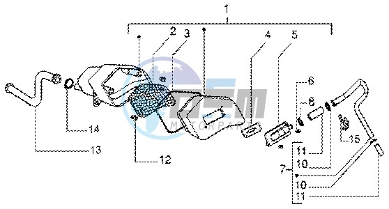 Secondairy air box