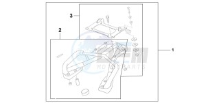 VFR800 drawing REAR CARRIER