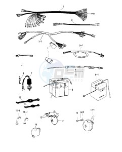 G4 TR (D-E) 100 drawing CHASSIS ELECTRICAL EQUIPMENT -- 70-73- -