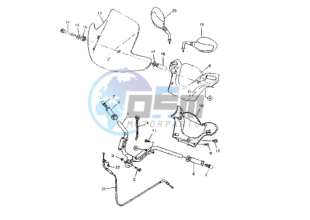 STEERING HANDLE – CABLE