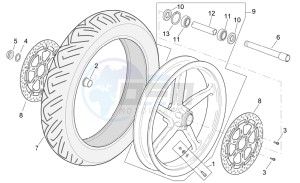 RSV 2 1000 drawing Front turn indicator