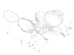 Fly 125 4t e3 (Vietnam) Vietnam drawing Meter combination - Cruscotto