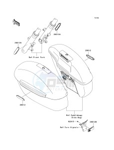 VN 1700 B [VULCAN 1700 VOYAGER ABS] (9FA) B9F drawing REFLECTORS