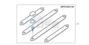 VT750C3 drawing RR.MUDGUARD PRORECTI