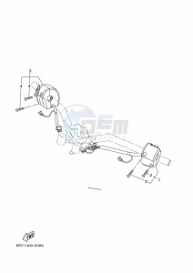 MWS125-C TRICITY 125 (BU5G) drawing HANDLE SWITCH & LEVER