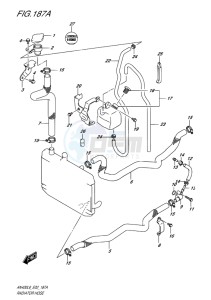 AN400 BURGMAN EU drawing RADIATOR HOSE