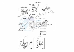 ZRX S 1200 (EU) drawing HANDLEBAR