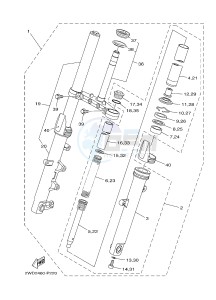 YZF-R3A 321 R3 (B02D) drawing FRONT FORK