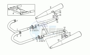 850 T5 Polizia - CC - PA - NC Polizia/CC/PA/NC drawing Exhaust unit