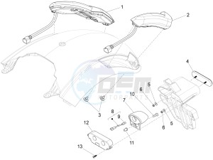 Audace 1400 Carbon 1380 (EMEA) drawing Rear lights