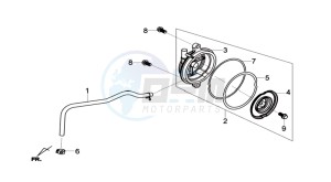 HD2 200 drawing CYLINDER HEAD COVER / CAMSHAFT CHAIN