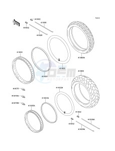 VN 800 A [VULCAN 800] (A10-A11) [VULCAN 800] drawing TIRES