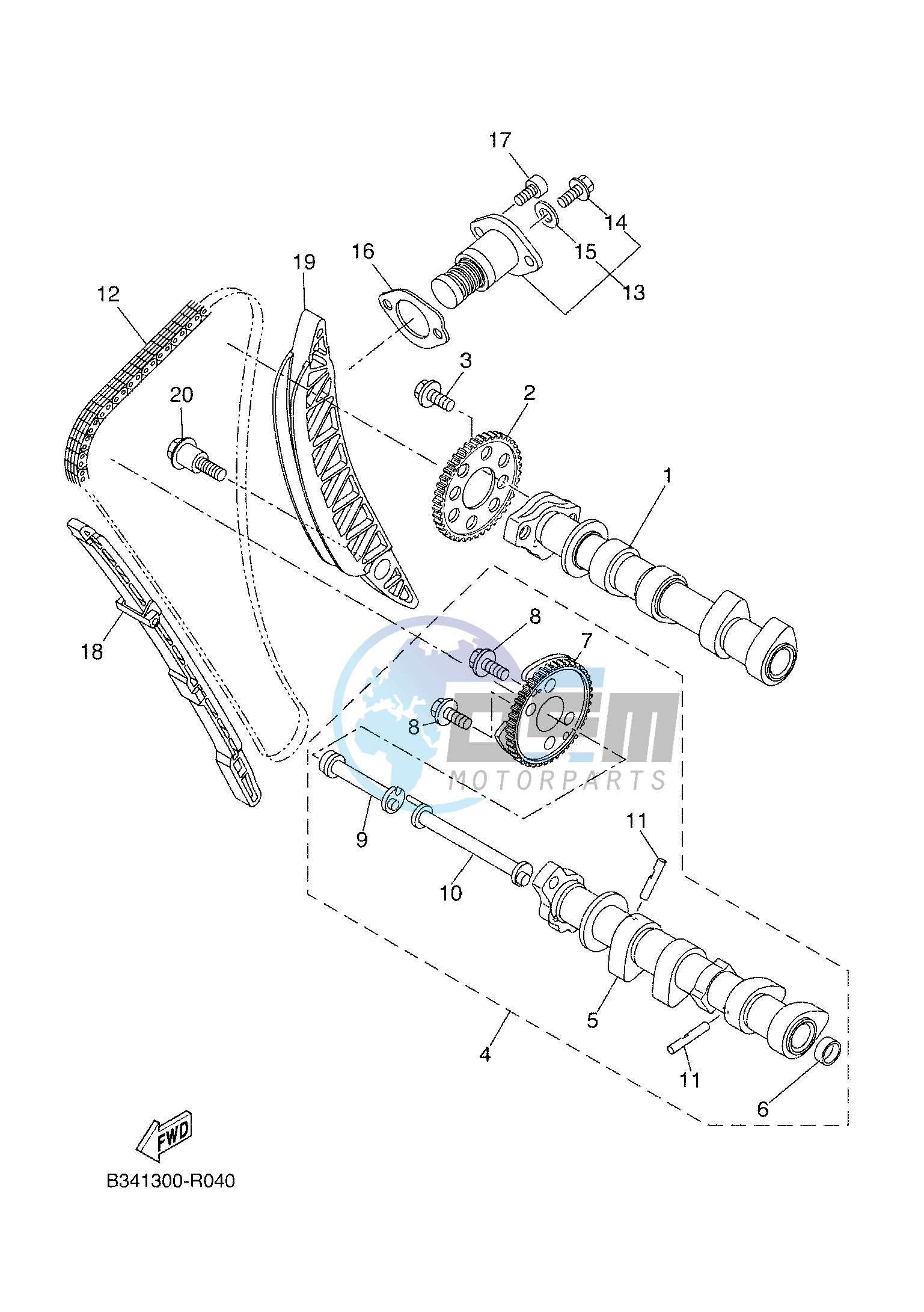 CAMSHAFT & CHAIN