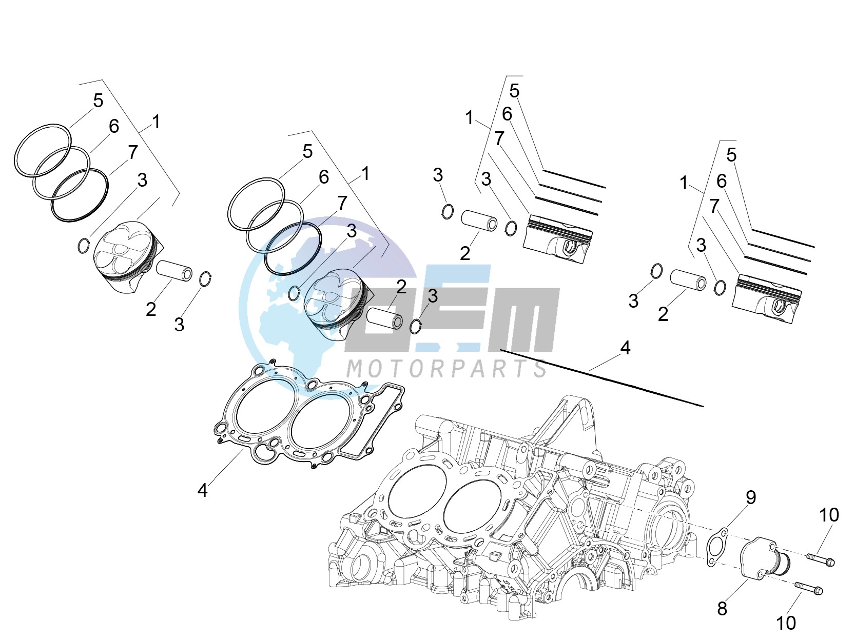 Cylinder - Piston