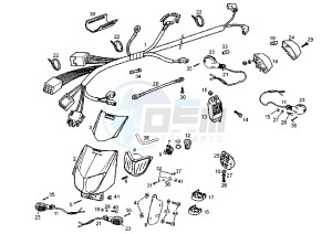 SENDA R RACER - 50 cc drawing WIRING HARNESS