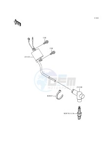 KX 250 K [KX250] (K) [KX250] drawing IGNITION SYSTEM