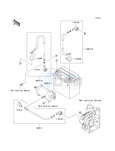 JS 800 A [800 SX-R] (A6F-A9F) A8F drawing ELECTRICAL EQUIPMENT-- A7F - A9F- -