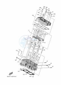 YXF850E YXF85WPBL (BAR7) drawing CYLINDER