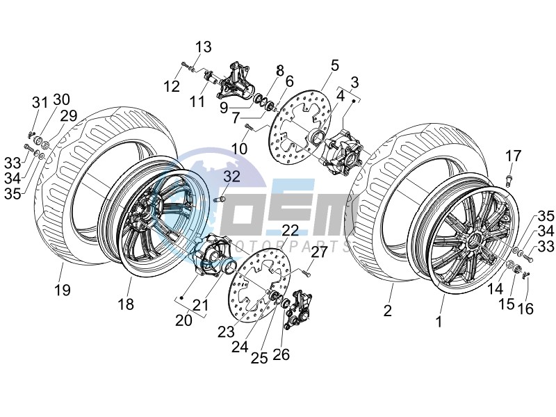 Front wheel