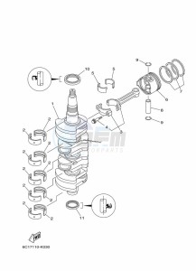 F60CETL drawing CRANKSHAFT--PISTON