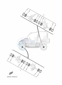 YXF850E YXF85WPAM (BARE) drawing MAINTENANCE PARTS KIT