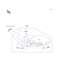 ER 650 A [ER-6N (AUSTRALIAN] (A6F-A8F) A6F drawing SEAT