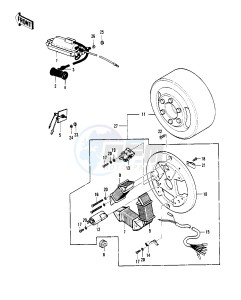 G4 TR (D-E) 100 drawing IGNITION_GENERATOR -- 70-73- -