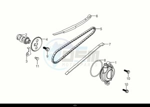 SYMPHONY ST 50 (XL05W1-EU) (E5) (M1) drawing CAM SHAFT