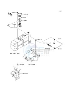 KAF 620 P [MULE 4000] (P9F-PAF) PAF drawing FUEL PUMP