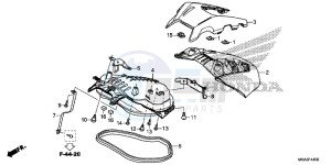 NC750XAG NC750X Europe Direct - (ED) drawing LUGGAGE LID